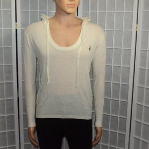 Mens All Saints Scoop Hoodie Sweater medium